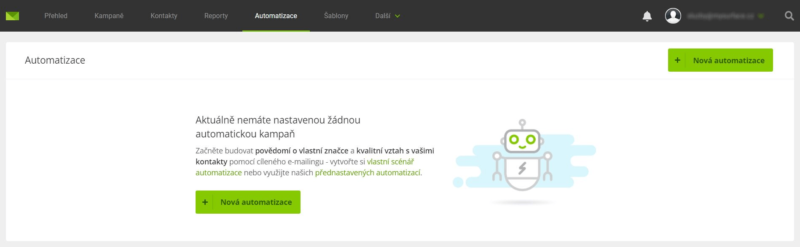 Automatizace Ecomail